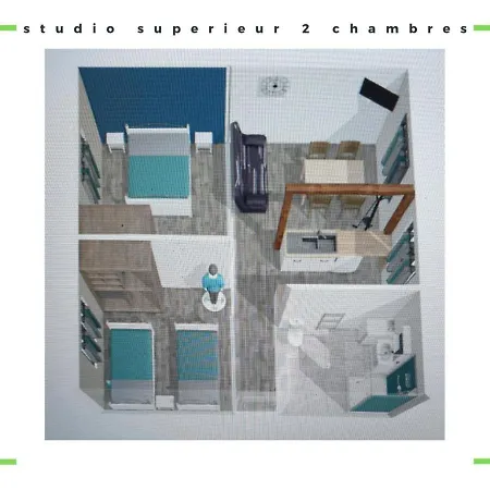 Chez Les Chtis De Apartman *