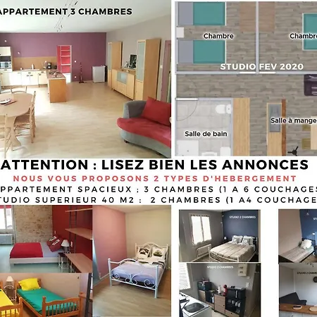 Chez Les Chtis De Апартаменты *